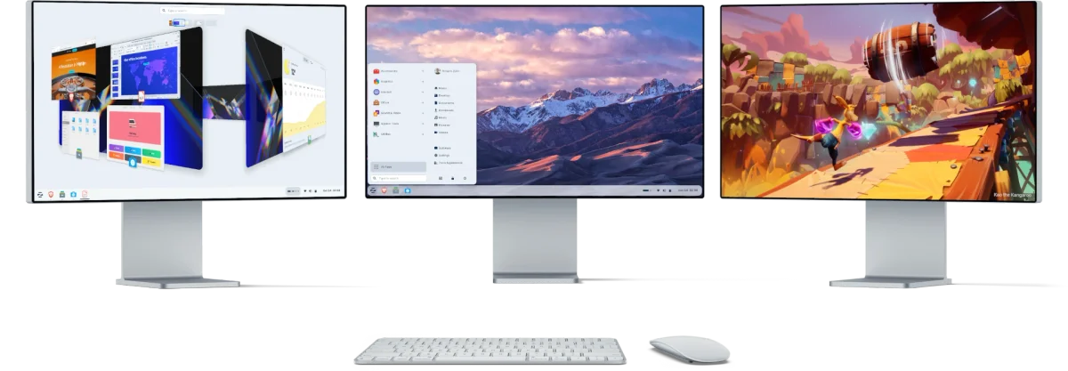 Zorin OS 공식 데스크톱 소개