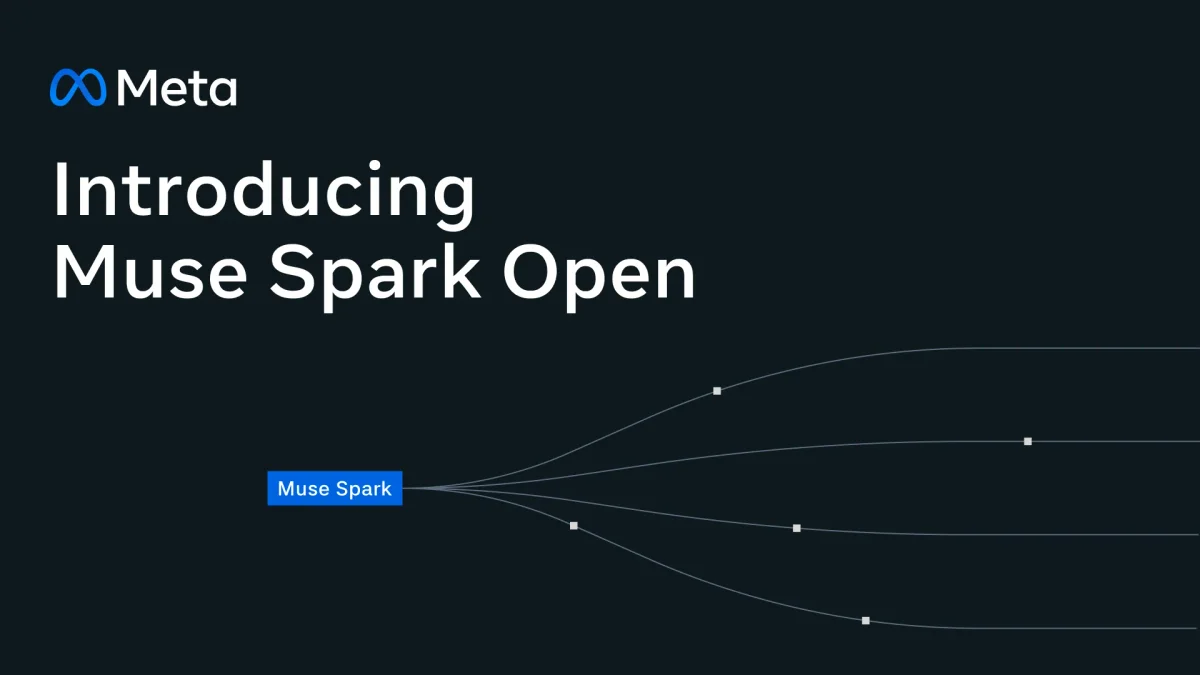 메타 개발자 블로그의 Muse Spark Open 대표 이미지
