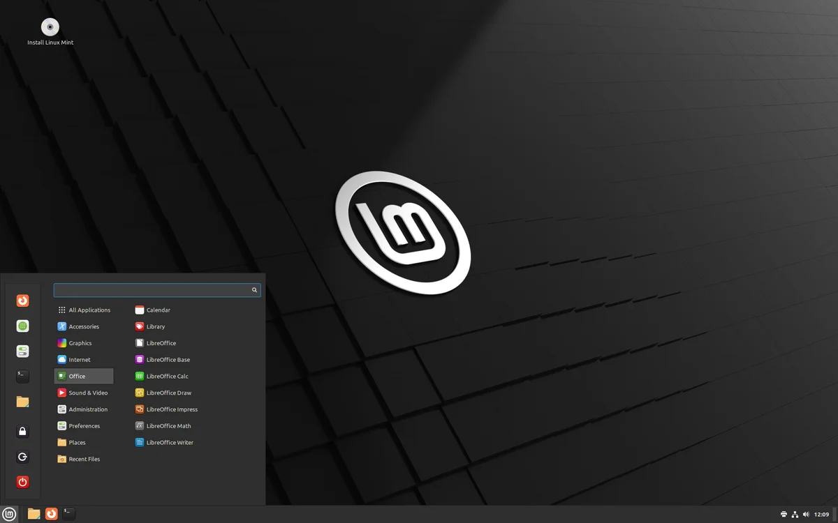 Linux Mint Cinnamon 공식 데스크톱